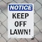 Signmission Keep Off Maintenance Access Only OSHA Notice Sign, Plastic, 7in W x 10in L, 2PK OS-2PACK-NS-P-710-V-13825 - alternate 2